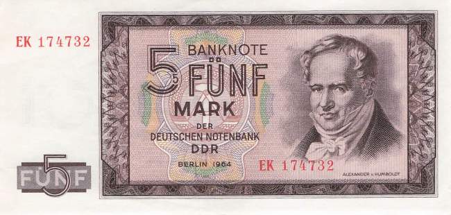 5 Mark 1964 o.354a EK